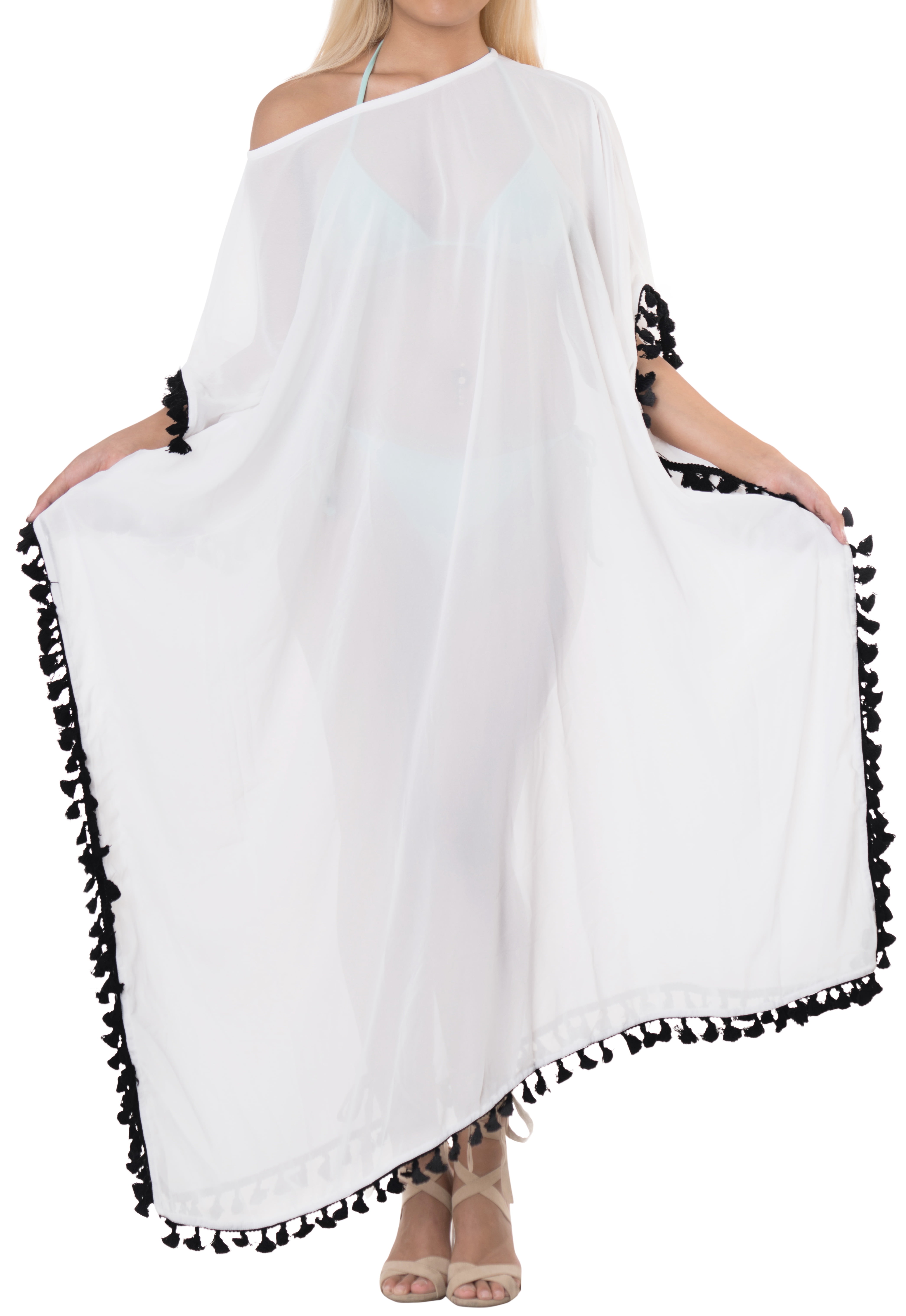 chiffon caftan