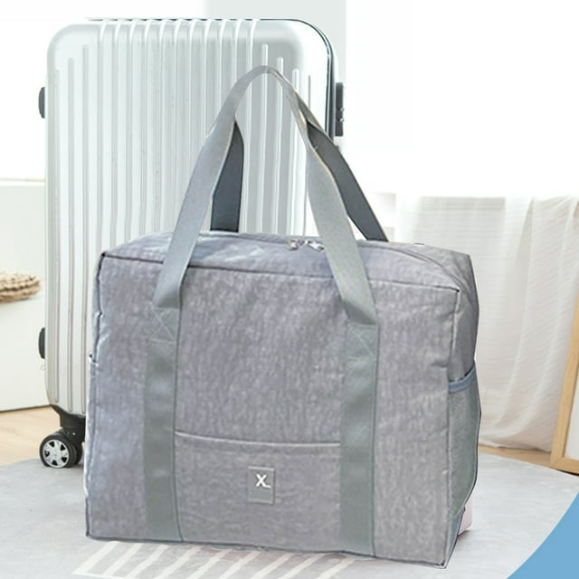 Wzzjkit Wzzjkit Duffle Bag, Foldable Travel Duffel Bags for Men Women, Overnight Shoulder Bag, Large Capacity Packable Travel Bag Luggage for Gym Sports