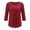 Rouge, variante sur T-shirt à Paillettes Uni Mode Décontractée Blouse Élégante Brillante pour Usage Quotidien