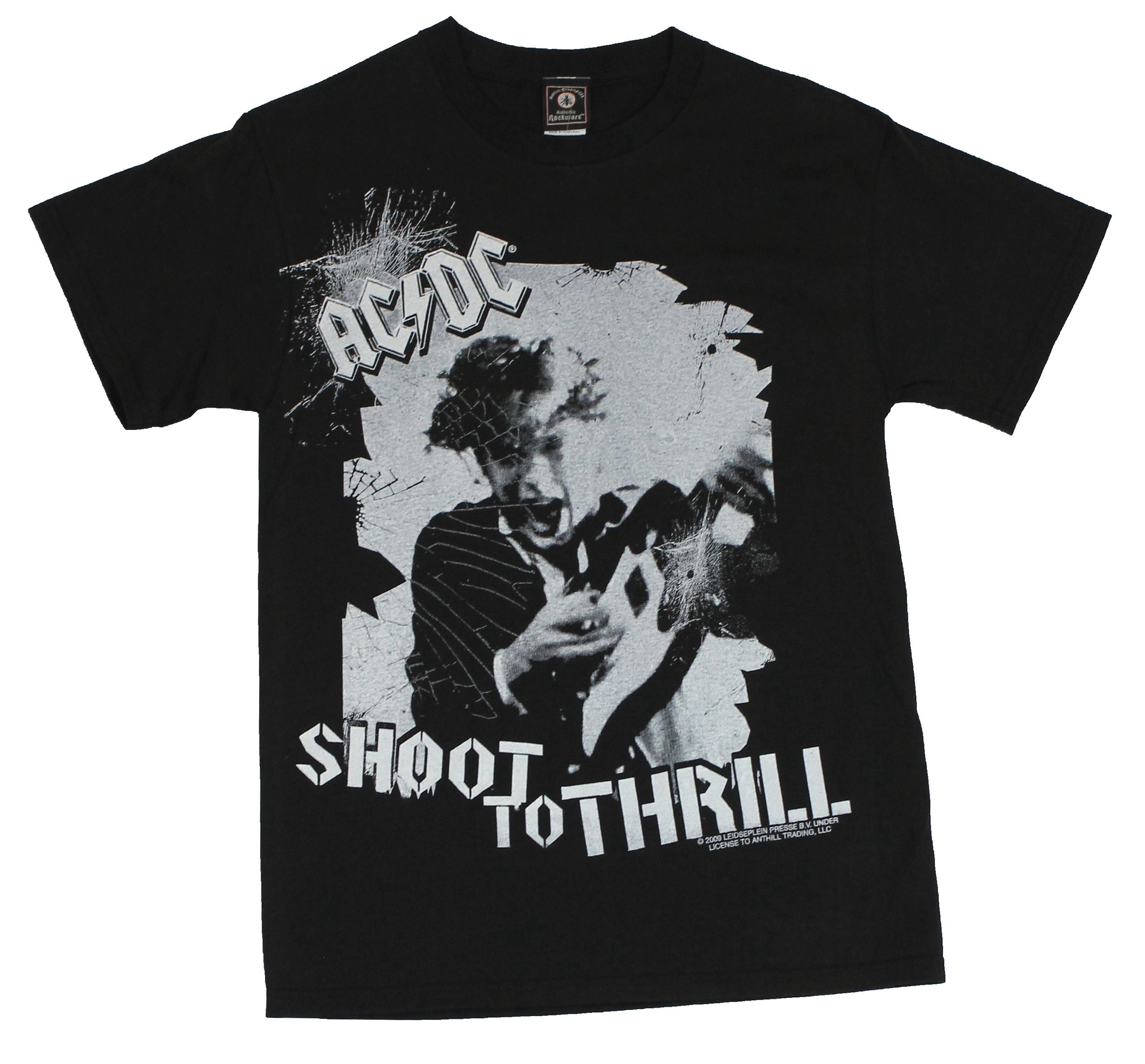 AC/DC Mens T-Shirt - Shoot to Thrill 