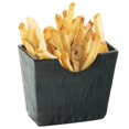 thumbnail image 1 of Cal Mil 3441-65M Faux Slate French Fry Holder - Black, 1 of 1