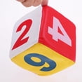thumbnail image 3 of Dados De La Esponja De La PU De Los 10cm Seis Juegos Del Juego Del Juguete Que Juegan El Juguete De La Educación De 10x10x10cm Baoblaze  Dados de esponja PU, 3 of 7