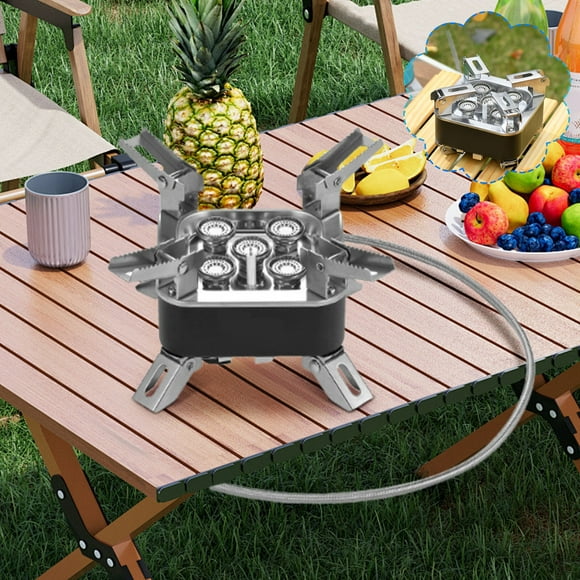 TopLLC Camping & Hiking Fire Stove Camping Outdoor Portable Windproof Gas Stove Gas Stove Gas Stove Gas Stove Head Stove a stove
