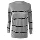 thumbnail image 4 of Pntutb Moda Mujer Camiseta de manga larga Verano Impresión Blusa suelta tops Pntutb Pntutb-3443, 4 of 6