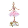 thumbnail image 2 of Kurt Adler 10-Inch Pink Musical Ballerina Figure – Rotating Music Box Decoration, 2 of 4