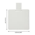 thumbnail image 2 of Unique Bargains 1 Pc Square Shape Makeup Mirror for Business Travel White Stainless Steel, 2 of 5