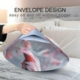 thumbnail image 7 of GZHJMY Flamingos Satin Pillowcase for Hair and Skin, Soft and Cozy Cooling Smooth Pillow Cover with Envelop Closure, King Size 20x40in Home Decor, 7 of 7