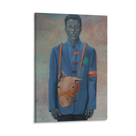 Amy Sherald-Pony Boy (2008) Gifts Canvas Painting Poster Wall Art Decorative Picture Prints Modern Decor 16x24inch(40x60cm)