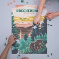 thumbnail image 3 of Breckenridge, Colorado, Explorer Series (1000 Piece Puzzle, Size 19x27, Challenging Jigsaw Puzzle for Adults and Family, Made in USA), 3 of 4