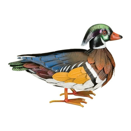 Wood Duck Decor - Male - 13.25"x5.25"x9.25"