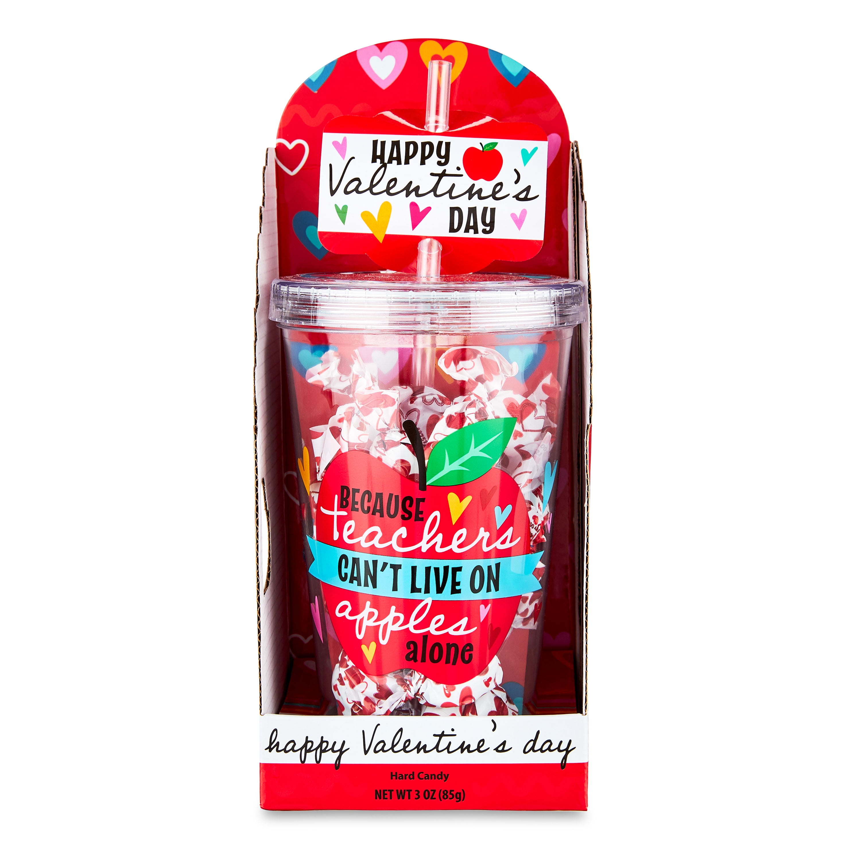 WAY TO CELEBRATE! Way to Celebrate - Progressive Gifts Valentine Candy Tumbler Gift Teacher
