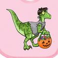 thumbnail image 4 of Inktastic Trick or Treat Franken-Raptor Boys or Girls Baby Bib, 4 of 4