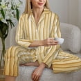 thumbnail image 6 of Sigee Bamboo Wall for Women’s Pajama Sets Long-Sleeved Pjs Sets for Women 2 piece Sleepwear-Large, 6 of 7