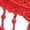 #3 Red, variant on Lingerie for Women Embroidered Transparent Pearl Massage Low Waist Open File Ultra Thin Underwear Babydoll Breathable Panties