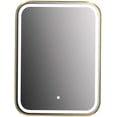 thumbnail image 5 of Vanity Art 24" x 31.5" Large LED Lighted Bathroom Vanity Rounded Face Mirror with Touch Sensor, 5 of 5