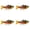 B, variant on 4pcs Lifelike Swimbait Fishing Lures Multi Jointed Slow Sinking Freshwater Saltwater Crankbaits for Bass Trout Crappie Walleye Pike Bluegill Salmon Fishing Kits 4Inch