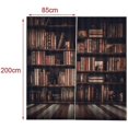 thumbnail image 5 of KAIYANG Cortinas opacas, cortinas con estampado de estanterías en 3D para la decoración del dormitorio y la sala de estar, 5 of 5
