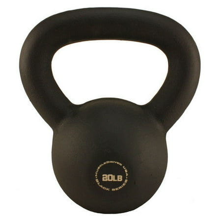 Muscle Driver USA 20 lb Black Series Kettlebell