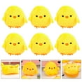 thumbnail image 3 of Tineasur Chick Shaped Bag Yellow Plush Lightweight for Daily Use and Travel, 3 of 6