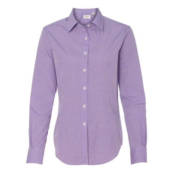 Van Heusen 13V0226 Women's Gingham Check Shirt