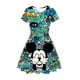 thumbnail image 1 of New Girls Dress Cute Minnie Kids Baby Girls Vestidos Ropa Dibujos animados Mickey Print Summer Dot Manga corta Niños Ropa 2-10Y7-8T (Tag140) Gao Jinjia LED, 1 of 2