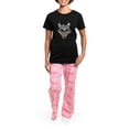 thumbnail image 4 of CafePress - Wolf Face Pajamas - Women's Short Sleeve Print T-Shirt and Pants Dark Cotton Pajama Set, 4 of 7