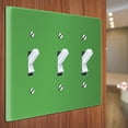 thumbnail image 3 of WIRESTER 3-Gang Toggle Wall Plate/Switch Plate Cover, Solid Green, 3 of 6