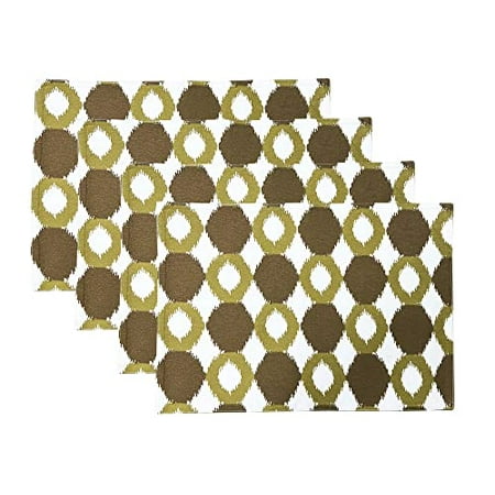

Fennco Styles Ikat Design 100% Cotton Table Cloth Napkins Set of 4