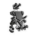 thumbnail image 3 of Bunblic Motorcycle Phone Mount Bike Phone Holder Scooter Phone Stand Cycling Accessory Adjustable Angle 360 Rotation Cell Phone Clamp Handlebar Type, 3 of 8