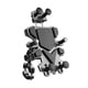 thumbnail image 3 of Soporte para teléfono de motocicleta Soporte para teléfono de bicicleta Soporte para teléfono de scooter Accesorio para montar Tipo de manillar, 3 of 9