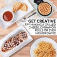 thumbnail image 3 of Multifunctional electric waffle maker Waffle grill cooking plates Croque monsieur machine, 3 of 4