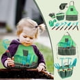 thumbnail image 2 of Juego de jardinería para niños Delantal Herramientas Guantes Juego de rol Juguetes para jugar a las casitas 11PCS Wmkox8yii HAHFKSH1702, 2 of 9