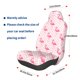 thumbnail image 3 of Fotbe Cute Flamingo with Heart Funda para Asiento de Auto con Estampado – Impermeable y Antisudor – Ajuste Universal, Lavable a Máquina, Antideslizante (1 Pieza), 3 of 5