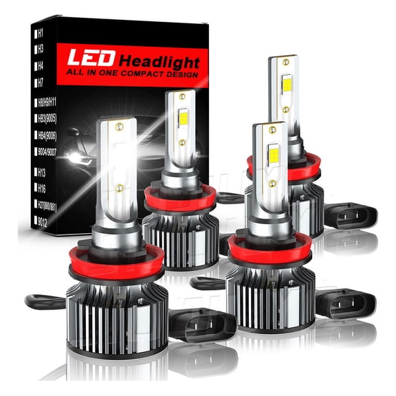 Applies to 30000lm H11 H9 LED Headlight Kit High and Low Beam for Nissan
