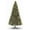 Green, variant on 6.5ft Pre-Lit Pencil Christmas Tree with 240 Warm White Lights, 8 Modes, Hinged Branches, Foldable Metal Stand, PE & PVC Xmas Tree