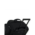 thumbnail image 5 of Wrangler 30” Adult Multi-Pocket Rolling Duffel with Telescopic Handle, Black, 5 of 8