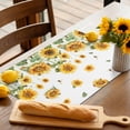 thumbnail image 3 of Placemats Set of 4, Bee Sunflower Place Mats Farmhouse Floral Tablemats Washable Placemat Table Decoration for Kitchen Table Dinner Party Home Decor Indoor Outdoor 13x19 Inch, 3 of 9