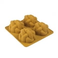 thumbnail image 1 of The Kosher Cook KCBW0164 Royal "Challettes" Silicone Pan, 4 Cavities, 1 of 2