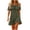 Army Green, variant on Off the Shoulder Dresses for Women Summer Plus Size Short Dress Elegant Ruffle Mini Dress Going out Dresses
