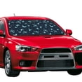 thumbnail image 2 of Kdxio Beautiful Butterflies Print Front Windshield Sun Shade,Folding Auto Sunshade for Car Truck SUV-Medium, 2 of 7