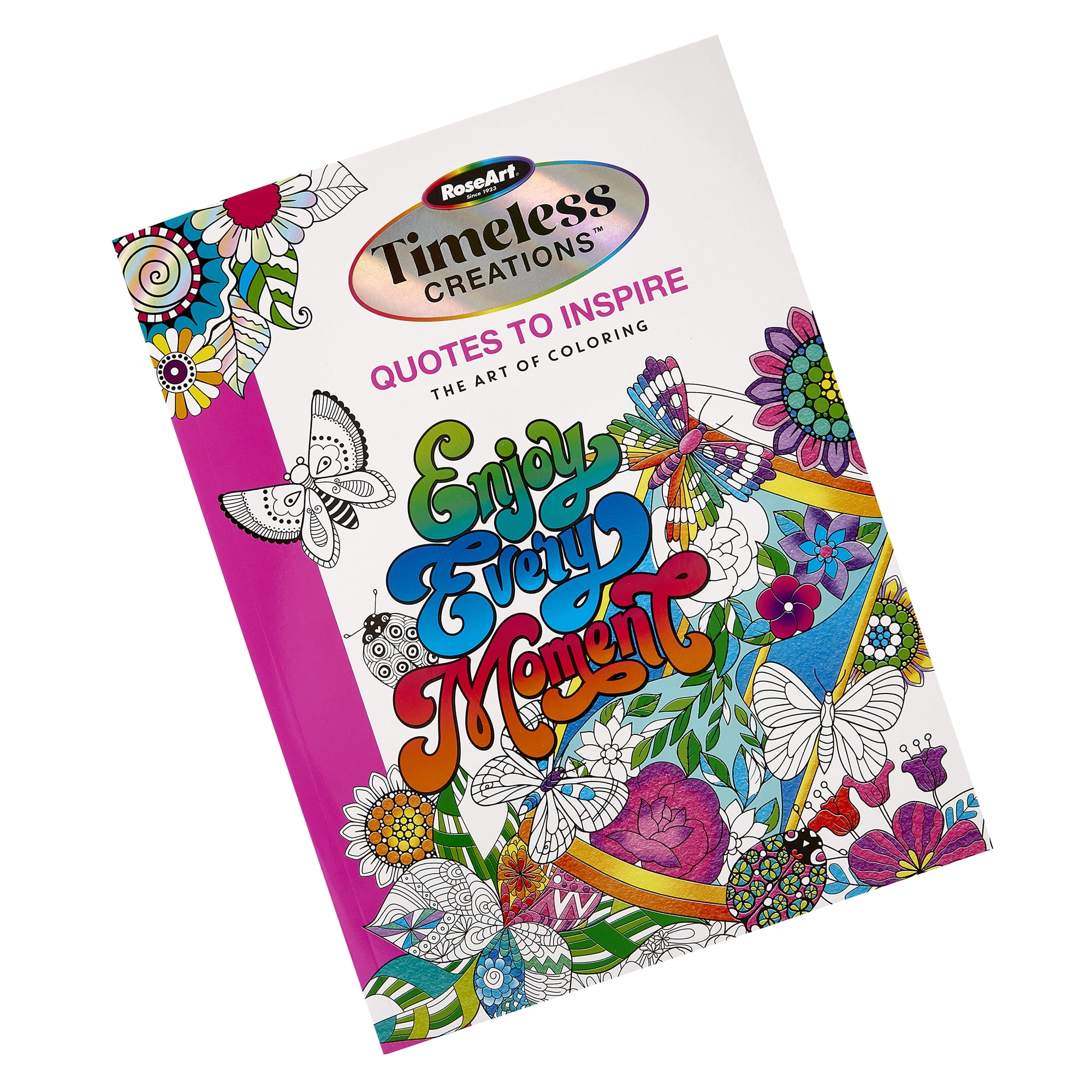 RoseArt Timeless Creations 37 Piece Coloring Case, Books, Color Pencils, and Markers, Holiday Gift for Kids, Ages 6+