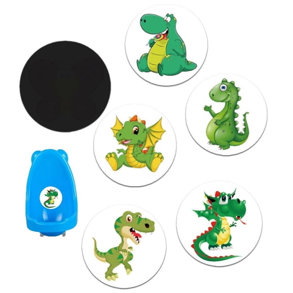 vlrwzc 5PCS Color Changing Toilet Sticker Toddler Potty Training Toilet Color Changing Toilet Sticker Potty Training Seat Magic Sticker