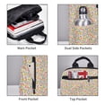 thumbnail image 5 of Balery Watercolor Wildflowers Lightweight Backpack for Men and Women - Durable and Water-Resistant, Ideal for School, Work, Travel, and Everyday Use, 5 of 9