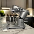 thumbnail image 3 of Nevashel Batidora de Pedestal Profesional para Cocina con 3 Velocidades, Bowl con Capacidad de 5 Litros, Potente Plateada 1200W, Amasa, Mezcla y Bate Alimentos., 3 of 4