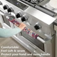 thumbnail image 3 of Coolnut Mandala Refrigerator Door Handle Covers, Set of 2 Kitchen Appliance Handle Decoration Cover for Fridge Microwave Oven Dishwasher, 3 of 6