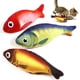 thumbnail image 3 of Gato Juguetes Pez Goldfish Crinkle Sonido Juguetes Suaves y Duraderos Juguetes Interactivos Gato para Ejercicio Interior 8.6 Pulgadas, 3 of 3