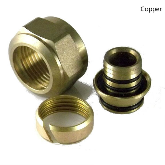 PEX tube garden copper joint 3/4 1/2 pipe brass universal connector tool pipe fittings movable joint,fit for OD = 20mm/16mm pipe
