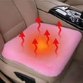 thumbnail image 4 of 1Pack Car Front Seat Cushion, Soft Warm Faux Fur Winter Auto Seat Cover, Fluffy Plush Vehicle Seat Protector Pad with Non-Slip Backing, Car Accessories for Home and Office Chair,17.71 x 17.71in, 4 of 7