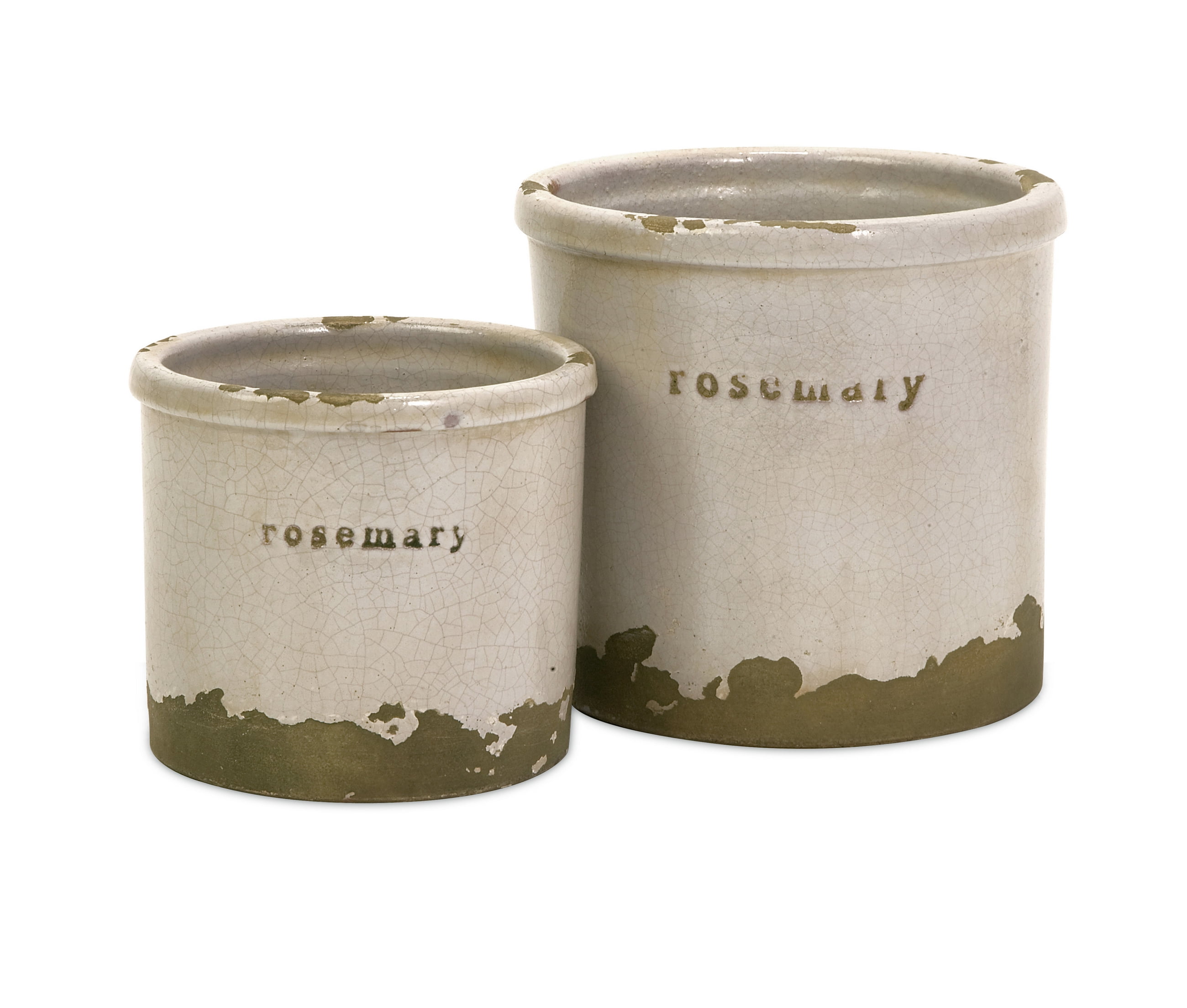 Rosemary Herb Pots Set of 2