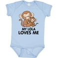 thumbnail image 3 of Inktastic My Lola Loves Me Boys or Girls Baby Bodysuit, 3 of 5